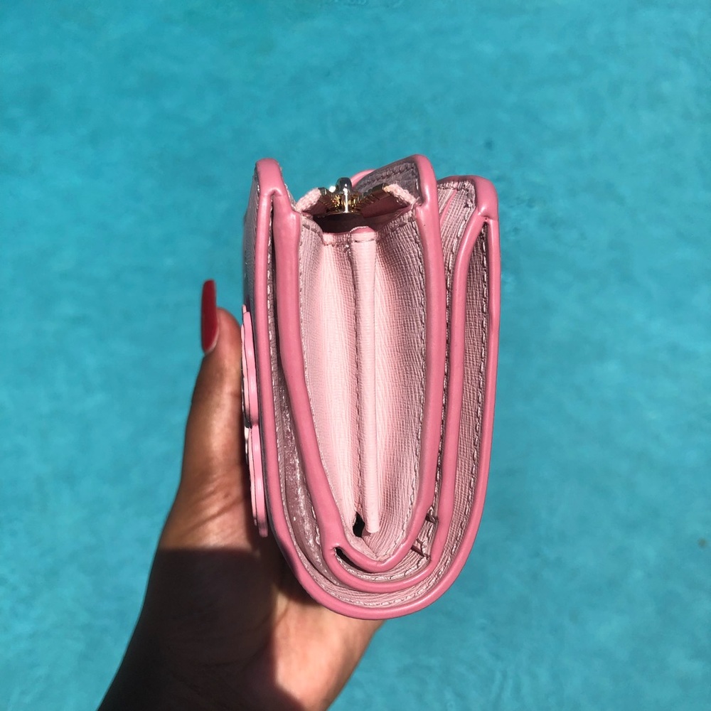 Kate Spade Hawaii Compact Wallet in Tutu Pink - Picture 2 of 9